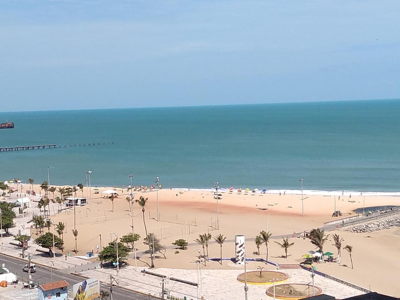 Appartement Atlântico ocean vista mar à Fortaleza  Extérieur photo